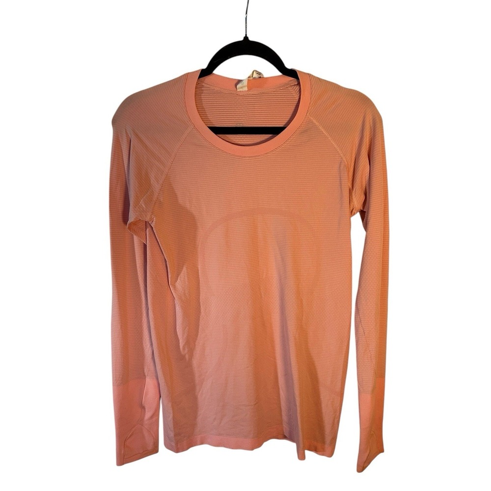 Lululemon Swiftly Tech Long Sleeve Size 8 Pink Mist